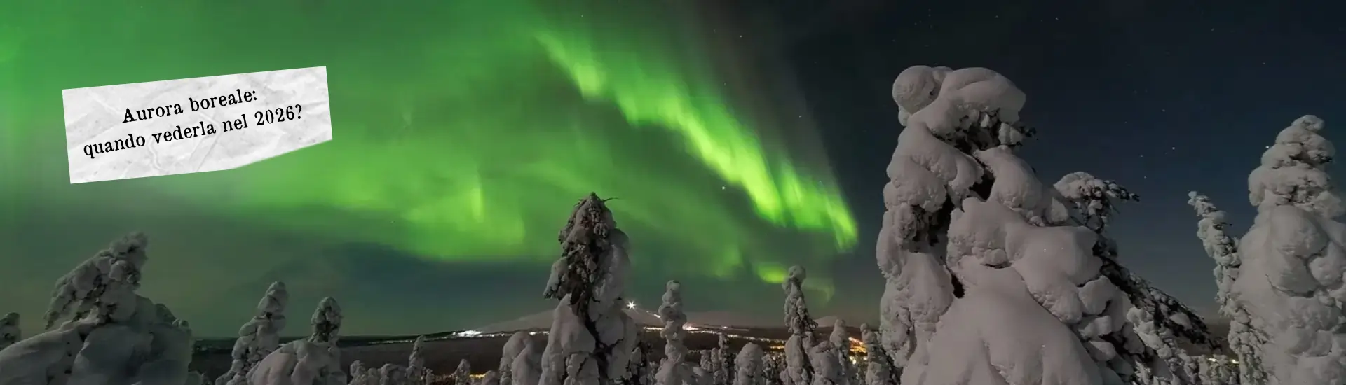 aurora boreale quando vederla 2026 larga