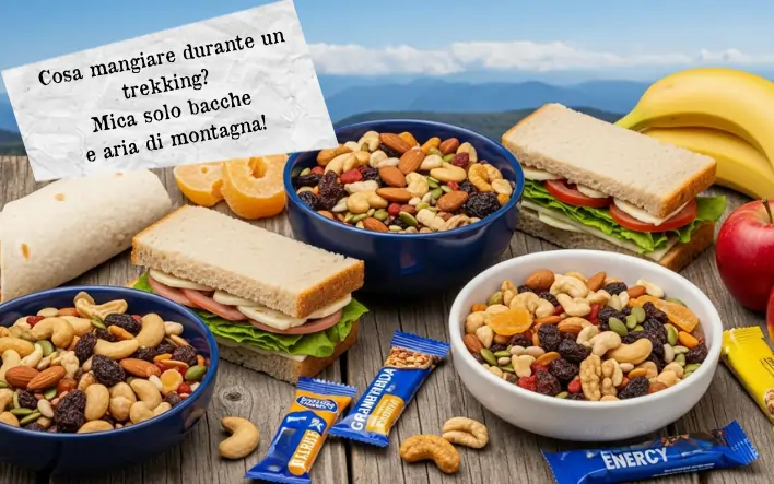 mangiare trekking