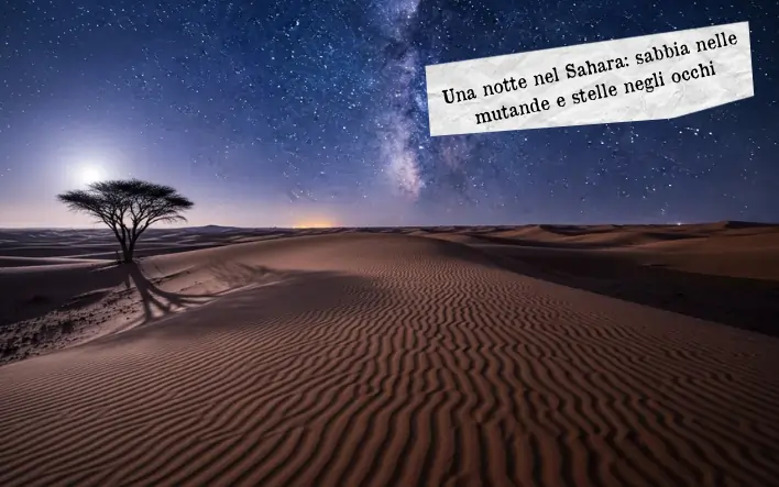 sahara notte stellata