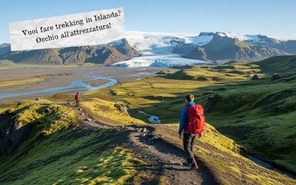 trekking in islanda