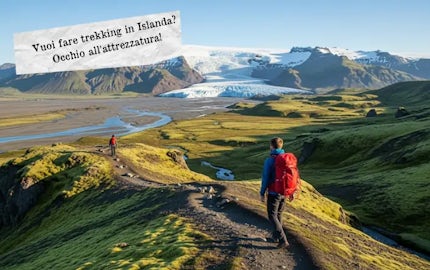 trekking in islanda
