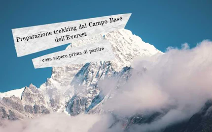 preparazione trekking campo base everest