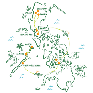 Mappa Filippine