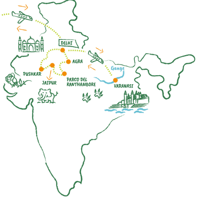 Mappa India