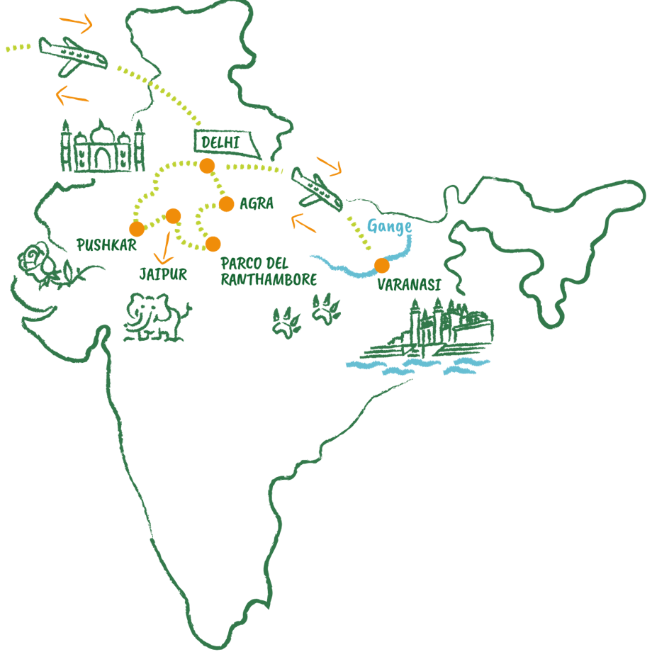 Mappa India