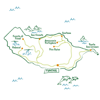 Mappa Madeira